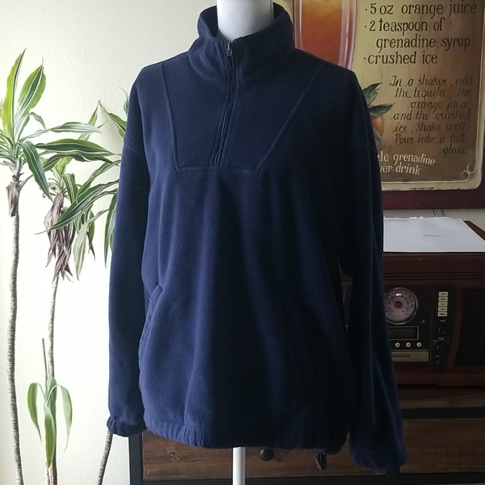 🐳Executive Club Gear For Sports Blue Fleece Jacket